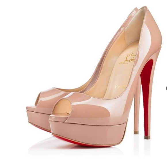 Christian Louboutin Shoes - Christian Louboutin Lady Peep Toe Heel